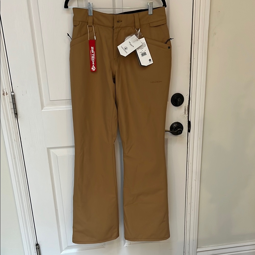 Brand new Volcom Tan Snow Pants